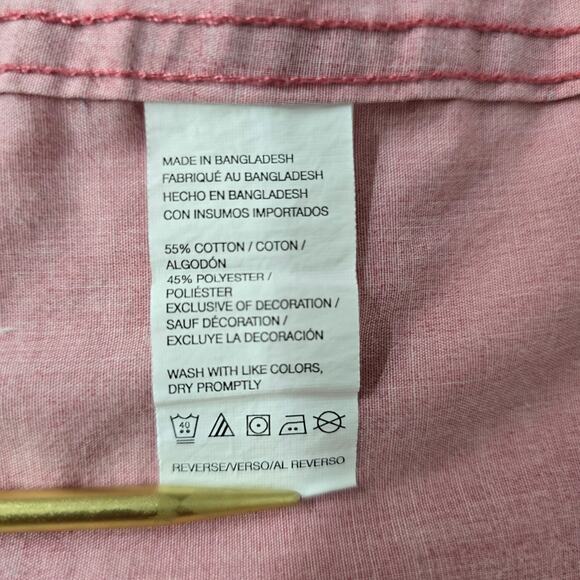 IZOD Saltwater Beach Performance Shirt XXL 2XL Lifeguard Print Vented Fishing - Picture 13 of 13